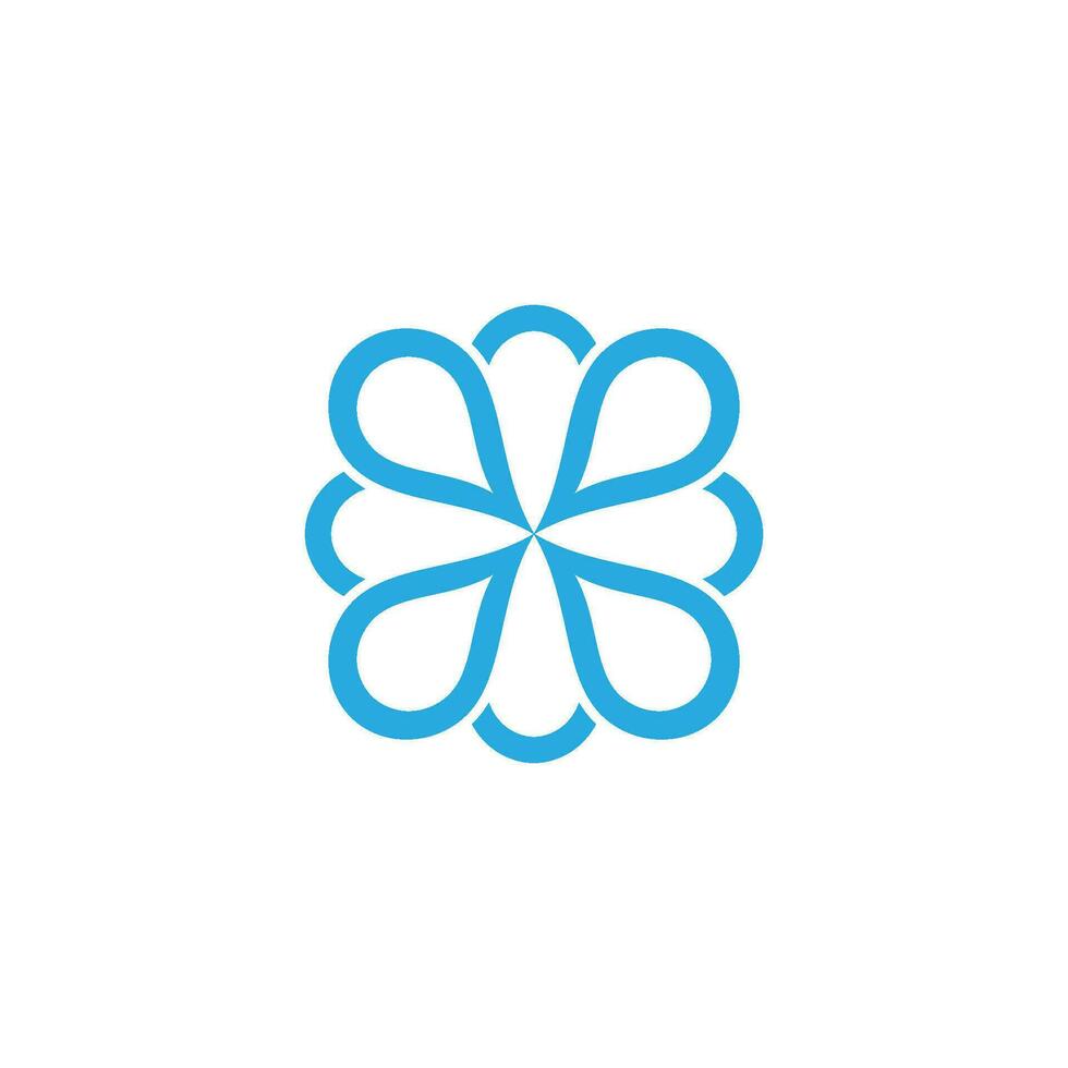 flower vector icon design
