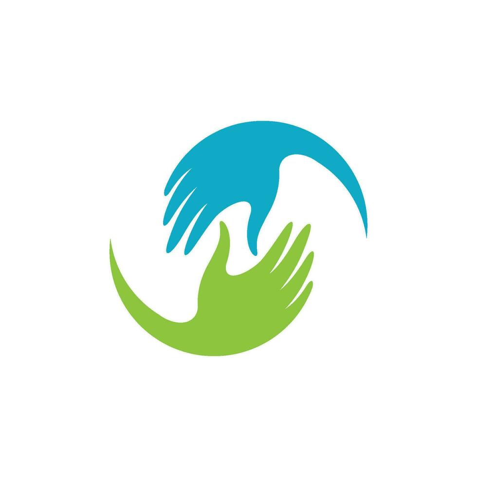 Hand Care icon Template vector illustration