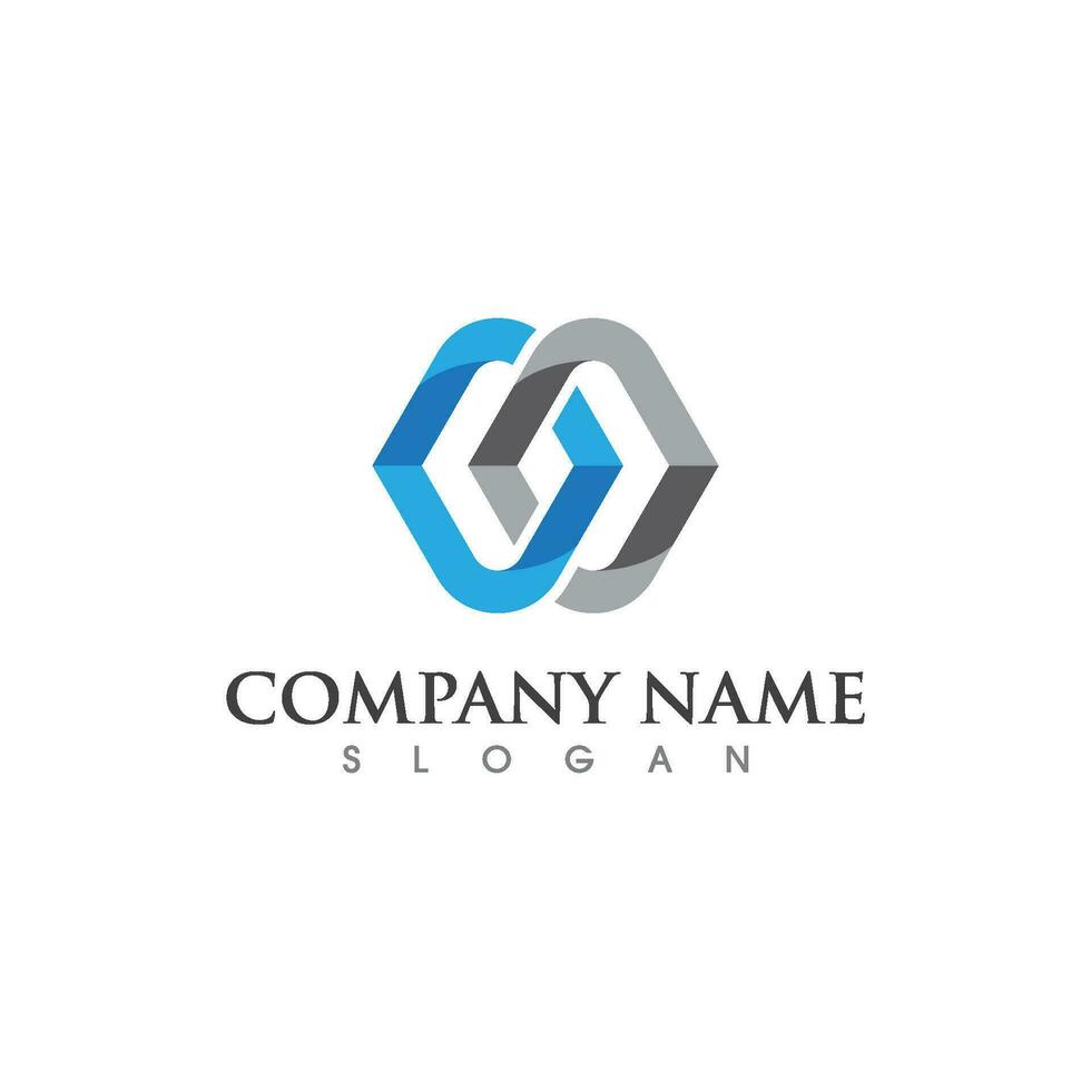 Business corporate abstract unity vector logo