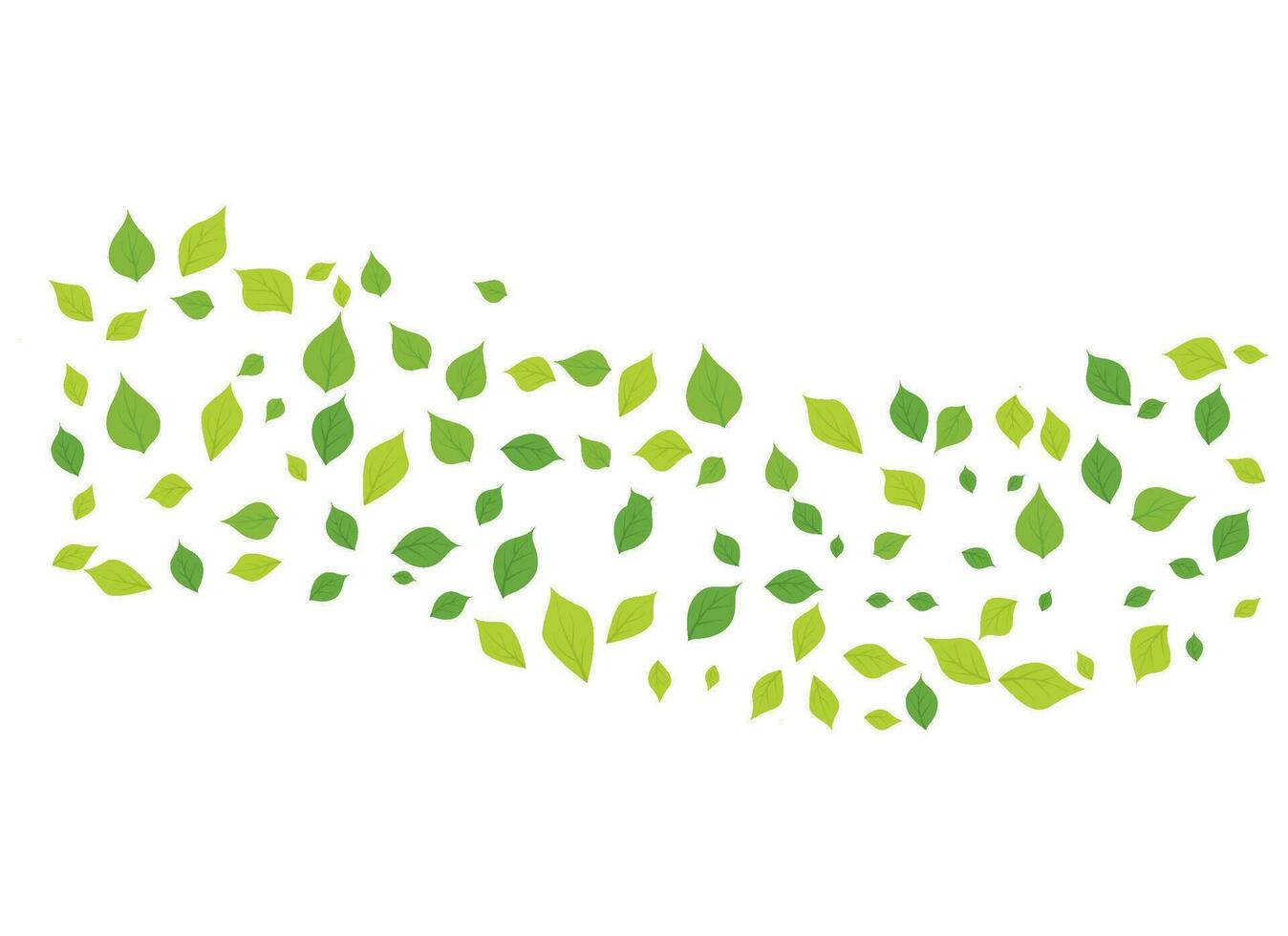 Eco nature Leaf Background Vector Illustration