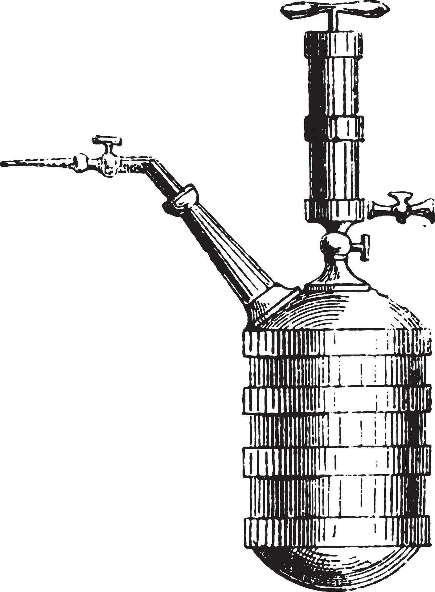 Blowpipe, vintage engraving. 35366399 Vector Art at Vecteezy