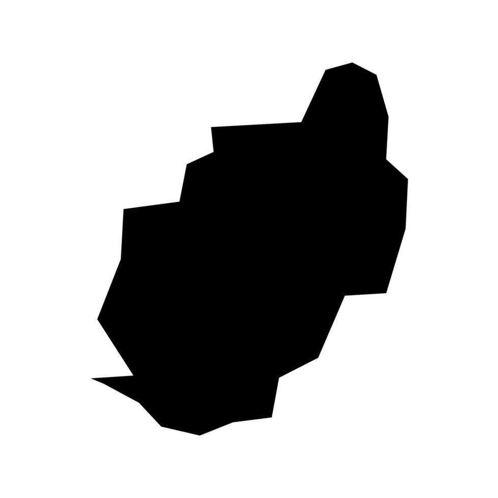 Harare city map, administrative division of Zimbabwe. Vector illustration.