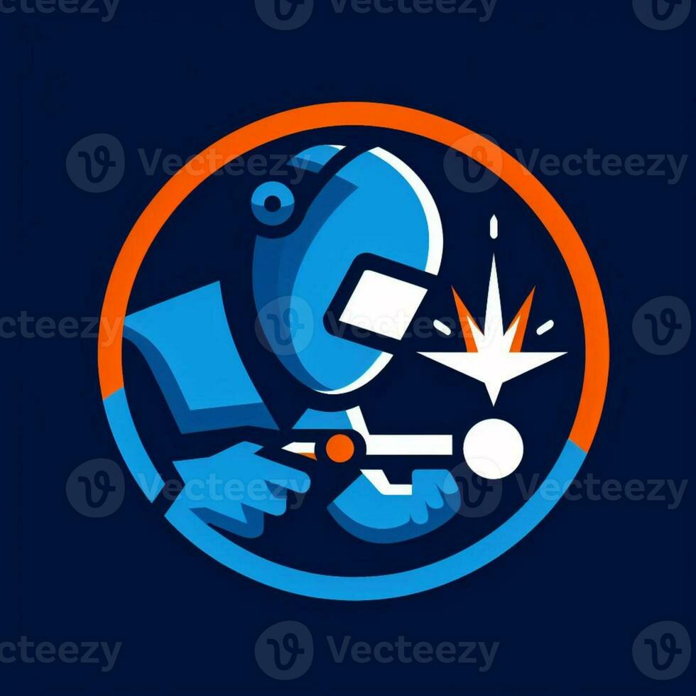 AI generated logo for welding company photo