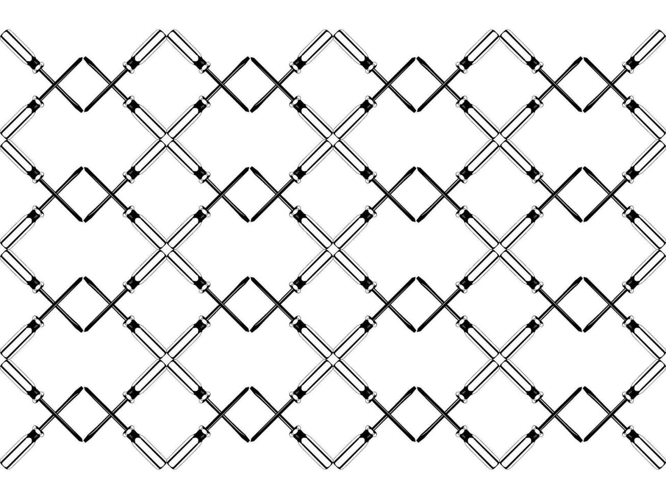 Screwdriver Motifs Pattern, can use for Modern Decoration, Wallpaper, Ornate, Cover, Background, Backdrop, Textile, Fashion, Fabric, Wrapping Print, o vector