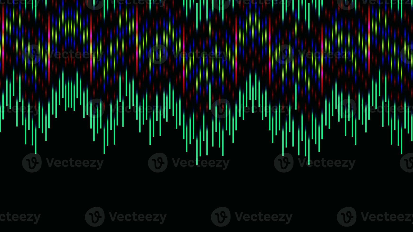 a green and red with many neon lights effect abstract background, background with equalizer effect, photo