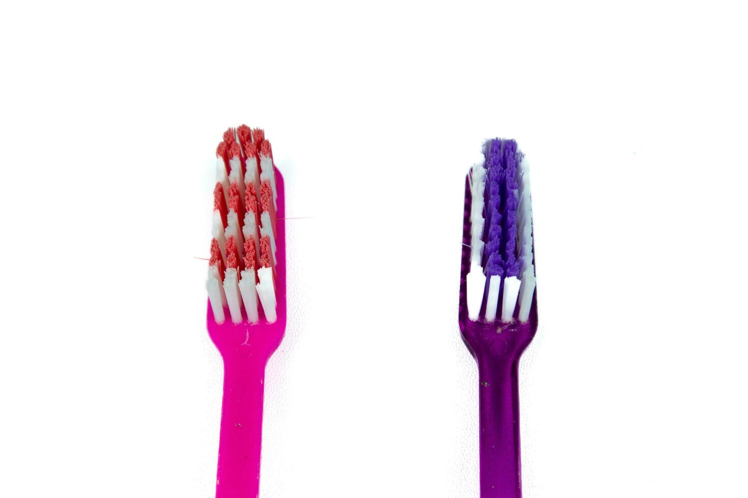 Tooth brush isolated on a white background photo