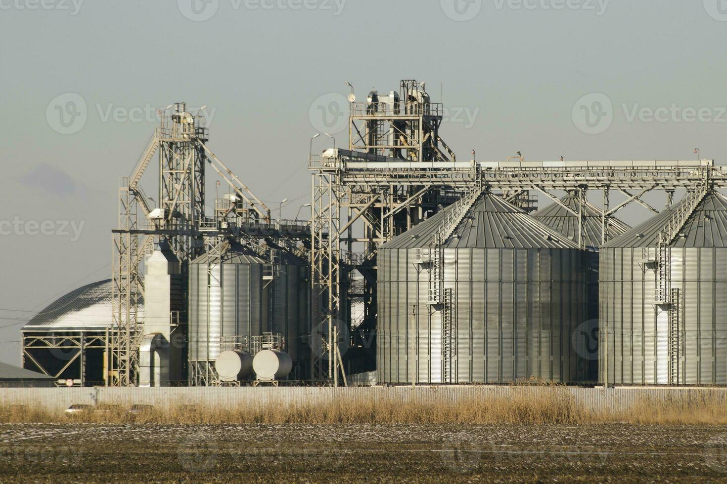 Plant for the drying and storage of grain photo