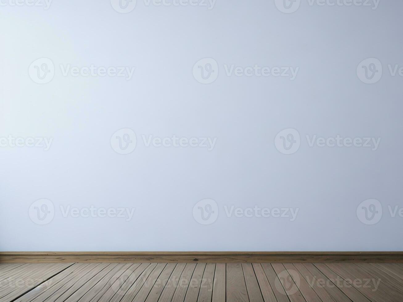 AI generated Top of wood balcony table with seascape white background photo