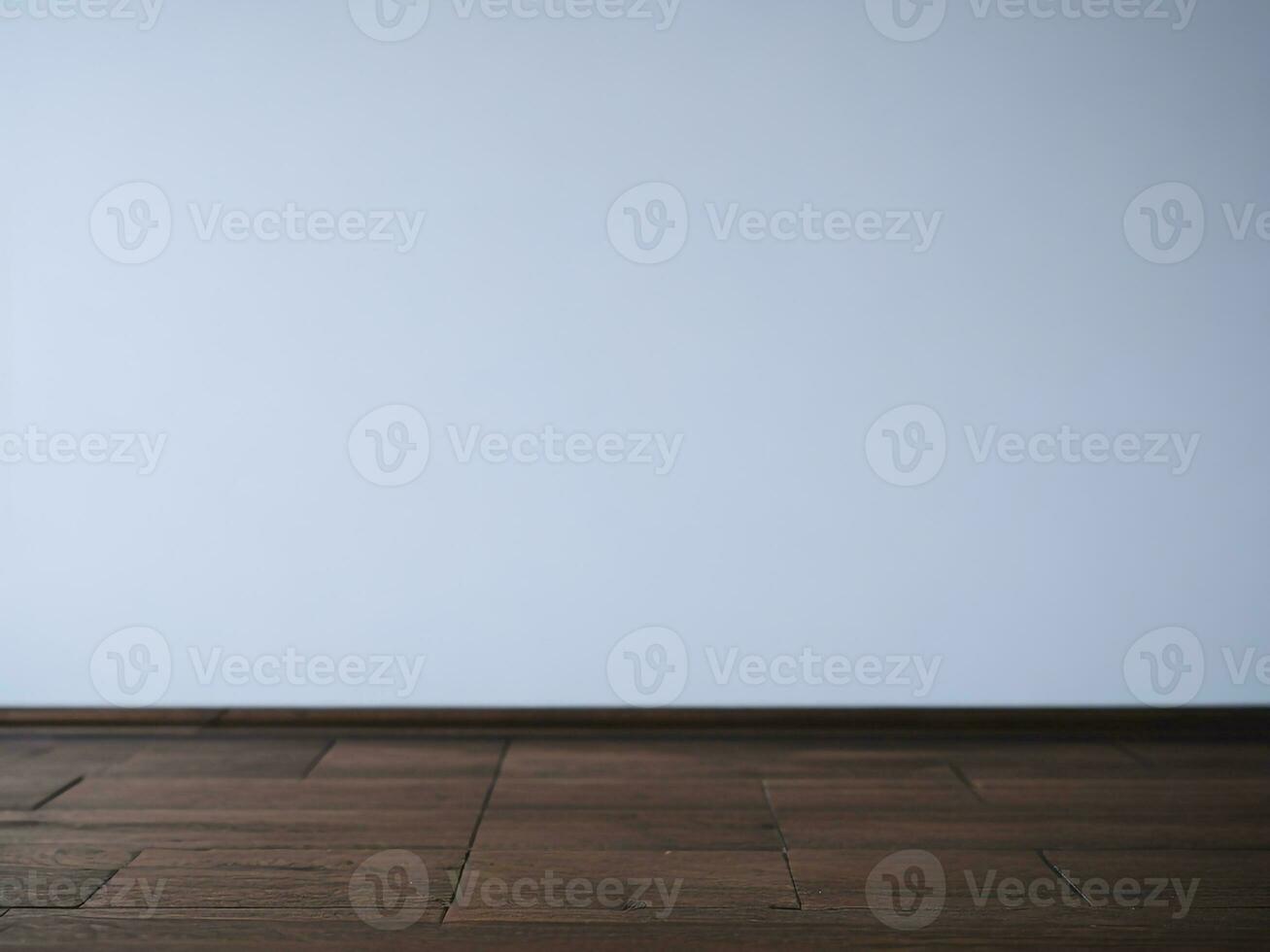 AI generated Empty Wooden table on the White background Close up view. High quality photo