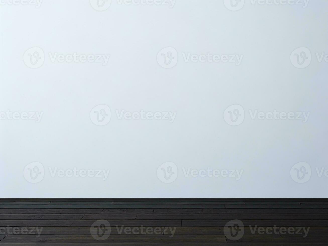 AI generated Empty Wooden table on the White background Close up view. High quality photo