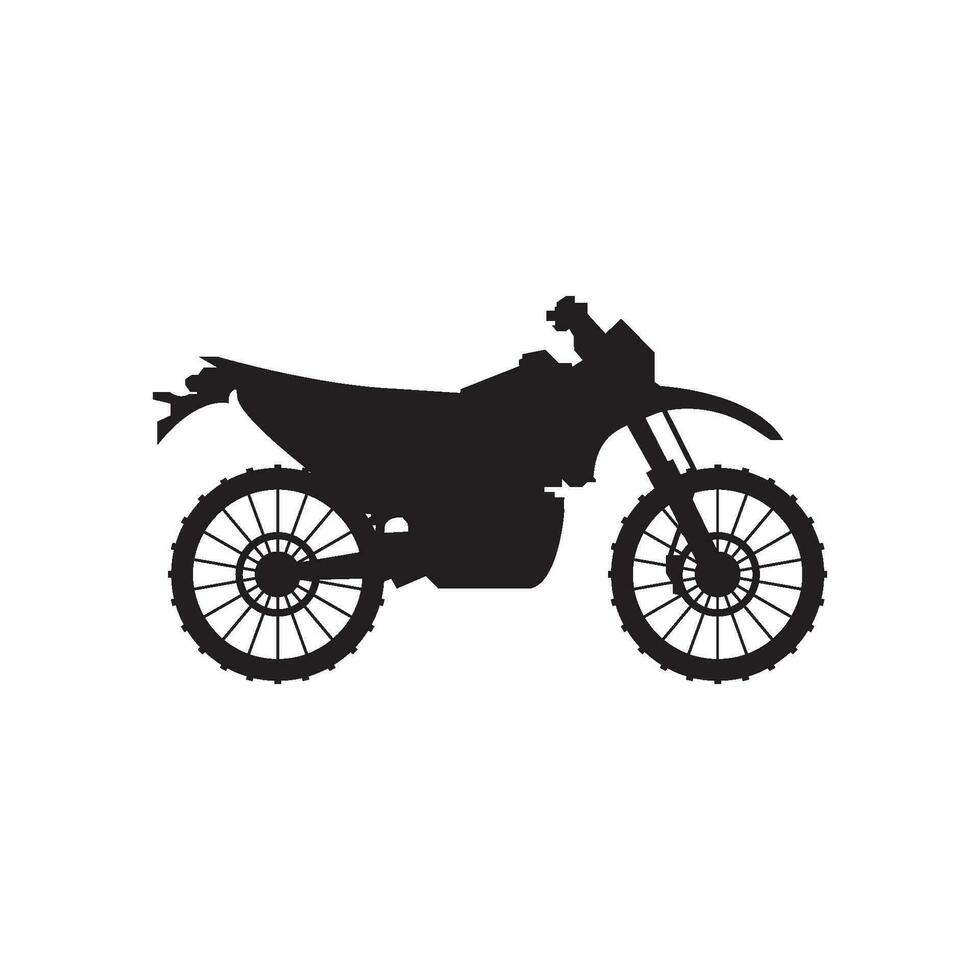 motorbike icon vector