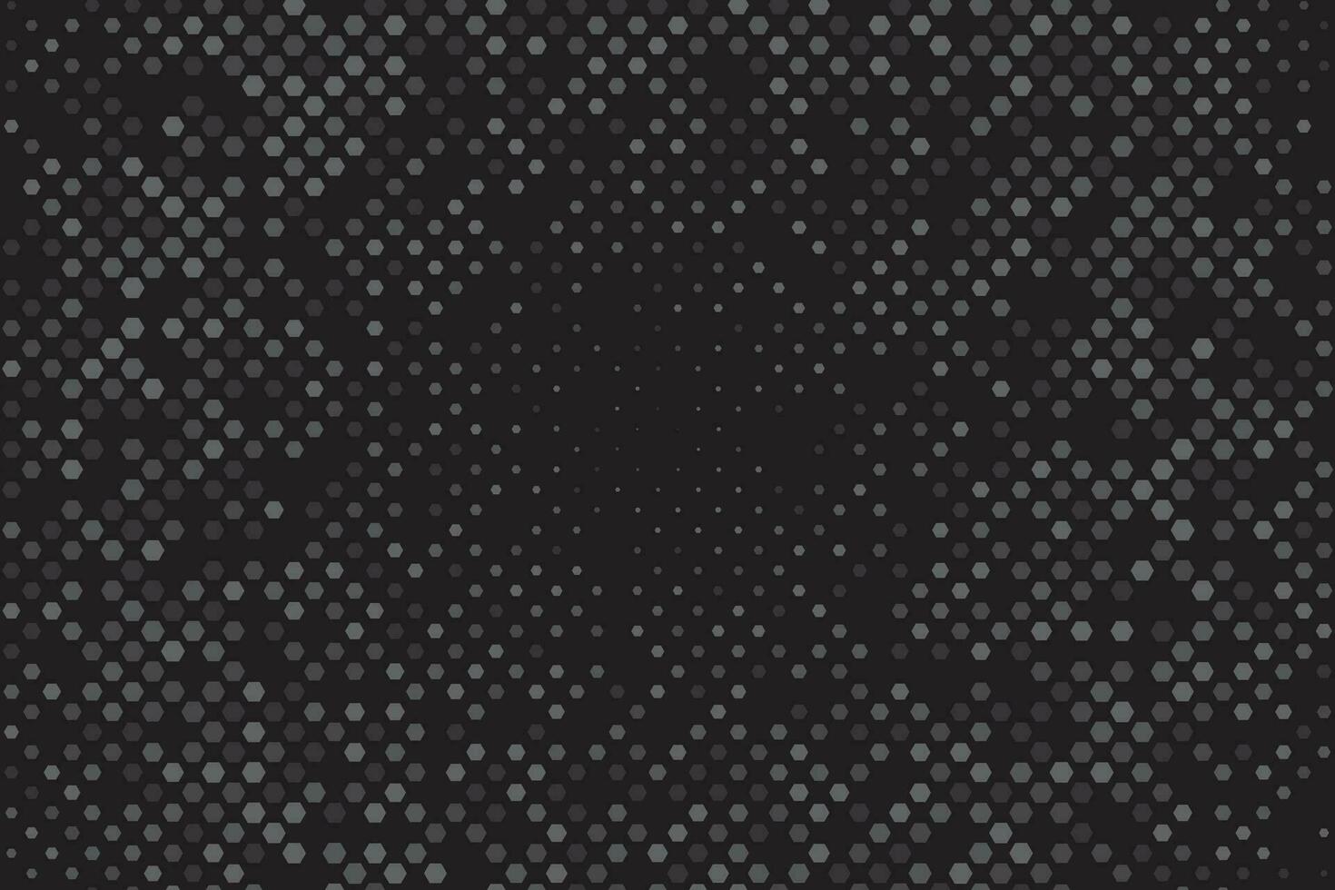 Black and white halftone dotted background. Circle halftone dots pattern vector on the white background