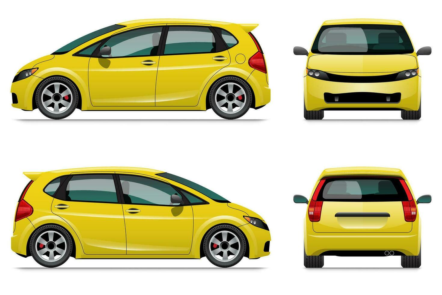 Yellow Hatchback Car Template 35371038 Vector Art at Vecteezy Yellow Hatchback Car Template 35371038 Vector Art at Vecteezy