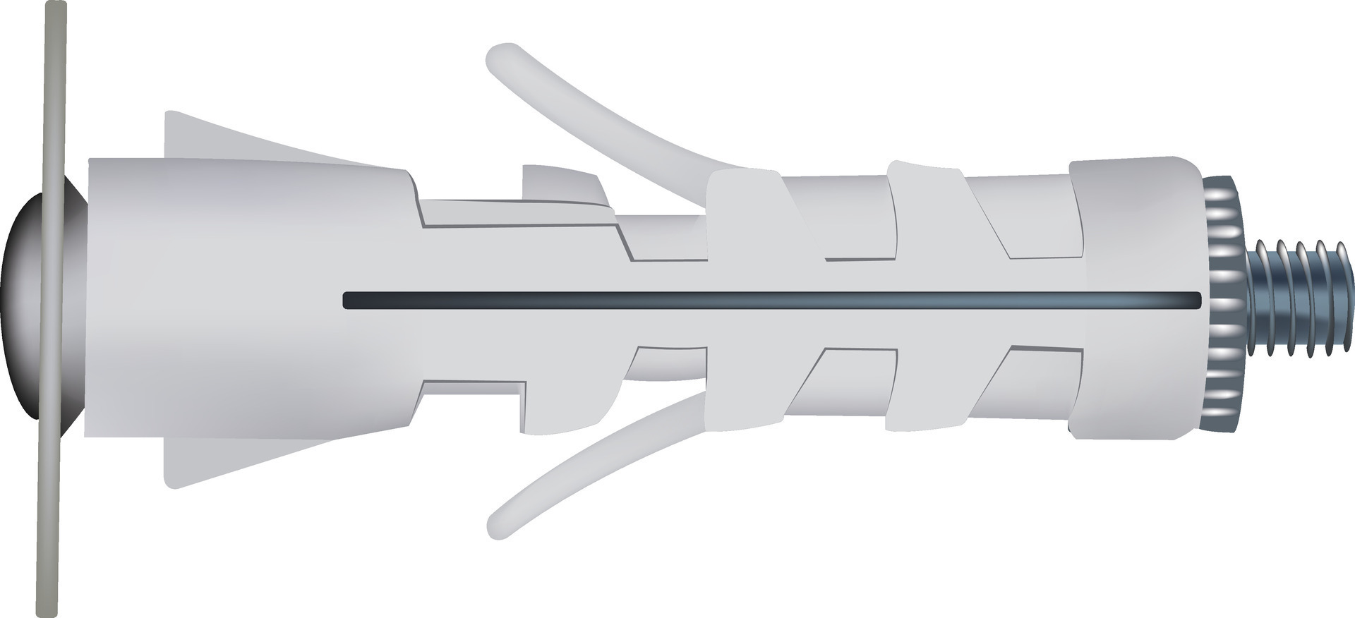 Fischer hobby expansion anchor with screw 35371061 Vector Art at Vecteezy