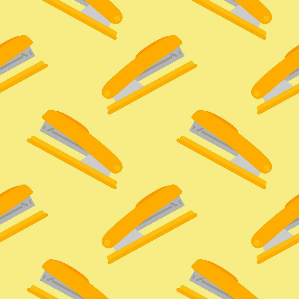 stapler seamless pattern vector illustration. Suitable for backgrounds, wallpapers, fabrics, textiles, wrapping papers, printed materials, and many more.