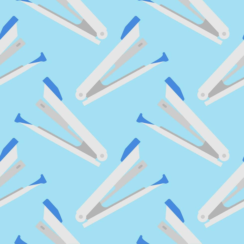 stapler seamless pattern vector illustration. Suitable for backgrounds, wallpapers, fabrics, textiles, wrapping papers, printed materials, and many more.