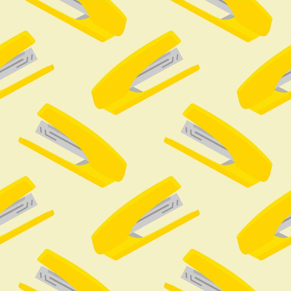 stapler seamless pattern vector illustration. Suitable for backgrounds, wallpapers, fabrics, textiles, wrapping papers, printed materials, and many more.