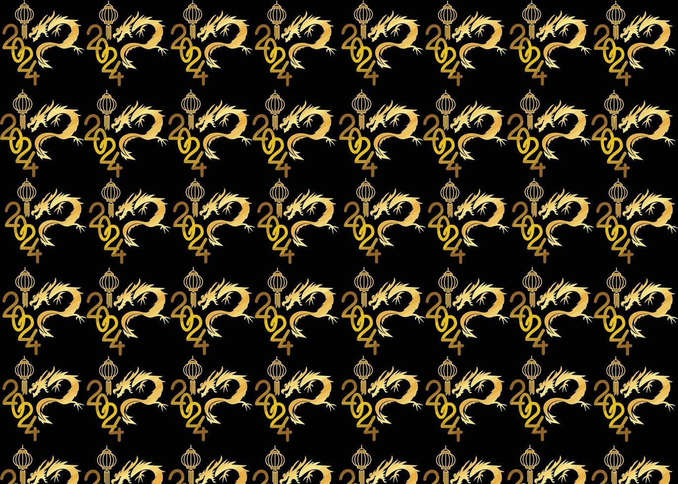 Happy New Year Wrapping Paper in Vector design.