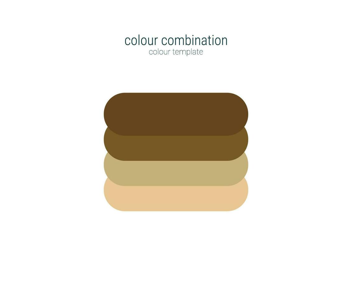 colour combination for website vector