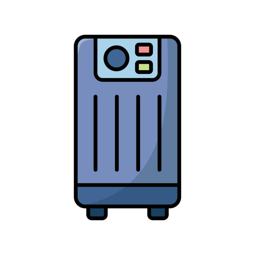 power supply UPS icon vector design template simple and clean