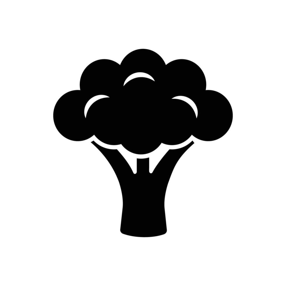 broccoli icon vector design template simple and clean