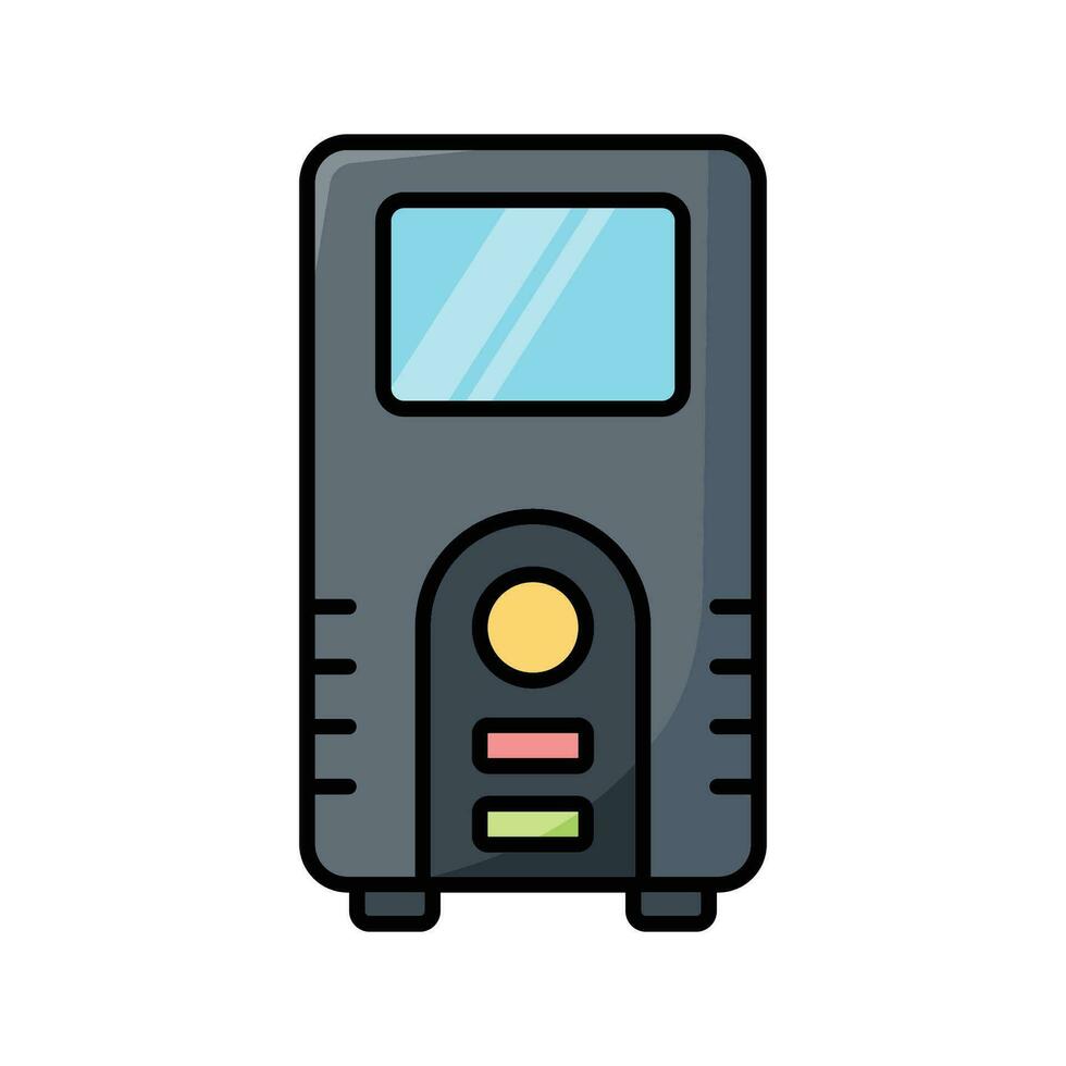 power supply UPS icon vector design template simple and clean