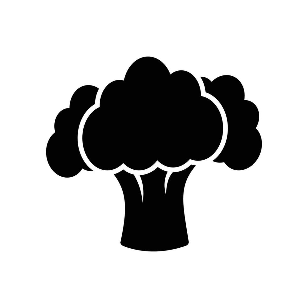 broccoli icon vector design template simple and clean