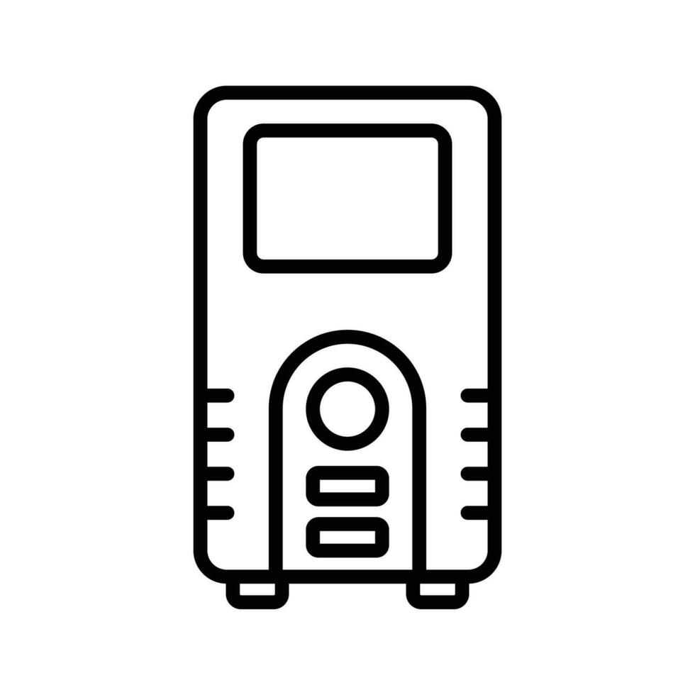 power supply UPS icon vector design template simple and clean