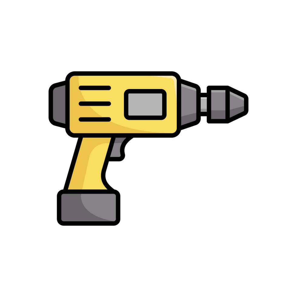 drill icon vector design template simple and clean