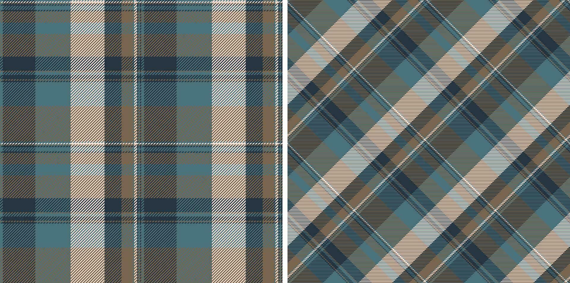 Texture seamless pattern of check vector background with a textile tartan plaid fabric.