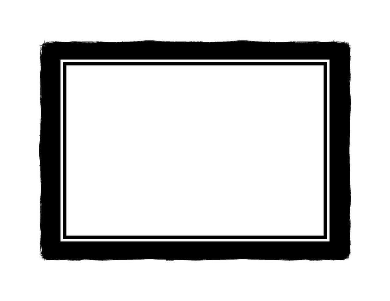 artístico blanco espacio con silueta de el cepillo carrera o pintar cepillar, lata utilizar para marco trabajar, anuncio publicitario, cita, texto, título, cubrir, disposición, sitio web, modelo o gráfico diseño elemento. vector