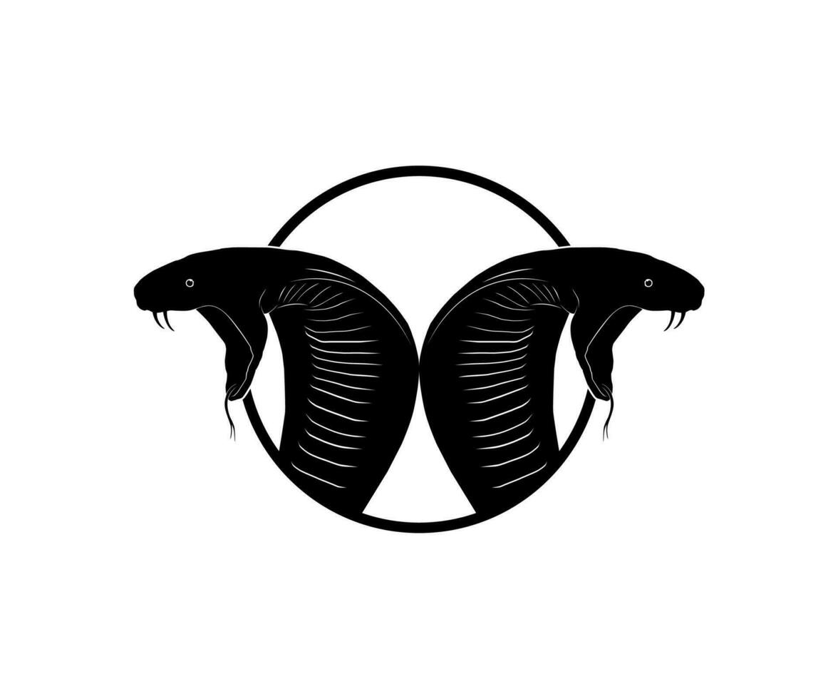 Doble Duo Cobra Head for Logo... vector
