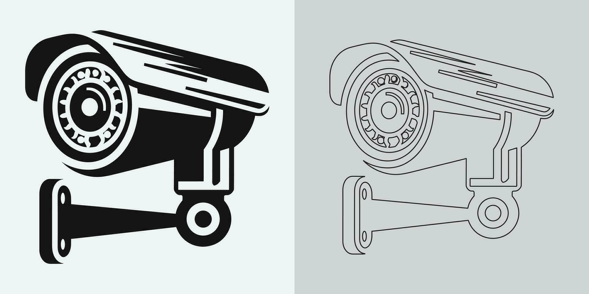 conjunto de seguridad o vigilancia cámara iconos cctv cámara icono, vector gráficos. inalámbrico seguridad cámara icono. negro icono ilustración para cctv cámara aislado en blanco antecedentes