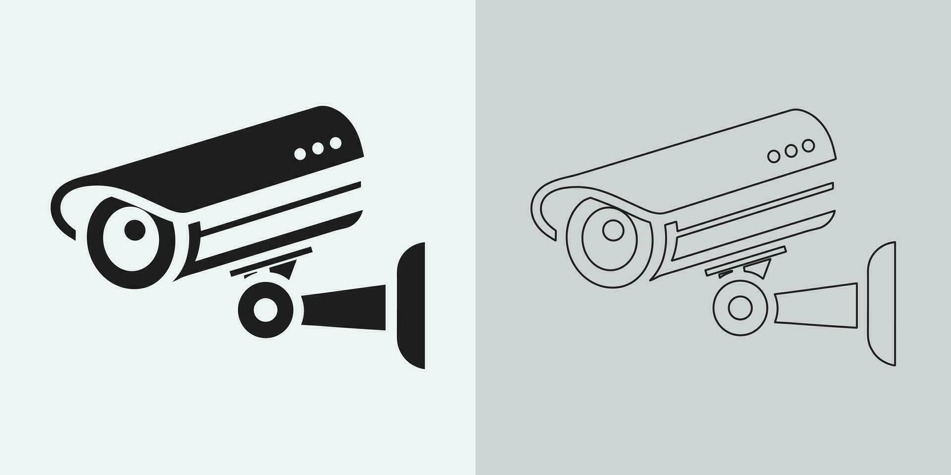 conjunto de seguridad o vigilancia cámara iconos cctv cámara icono, vector gráficos. inalámbrico seguridad cámara icono. negro icono ilustración para cctv cámara aislado en blanco antecedentes