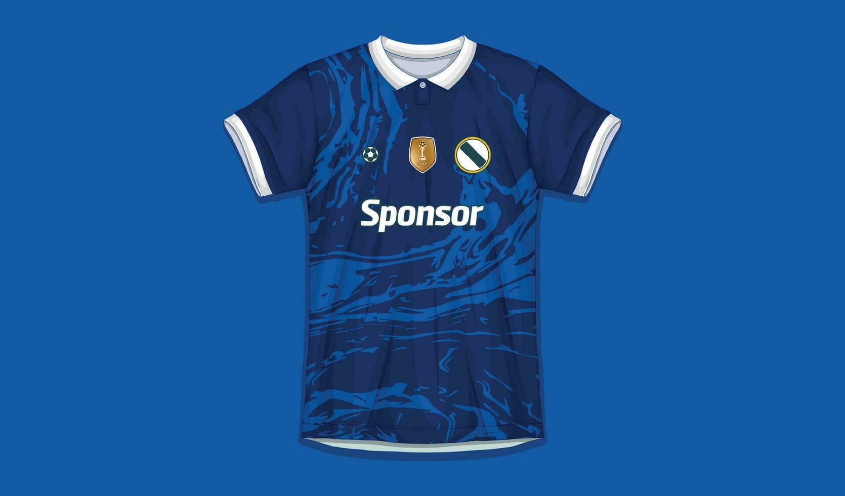 Free vector soccer jersey design for sublimation, sport t shirt design