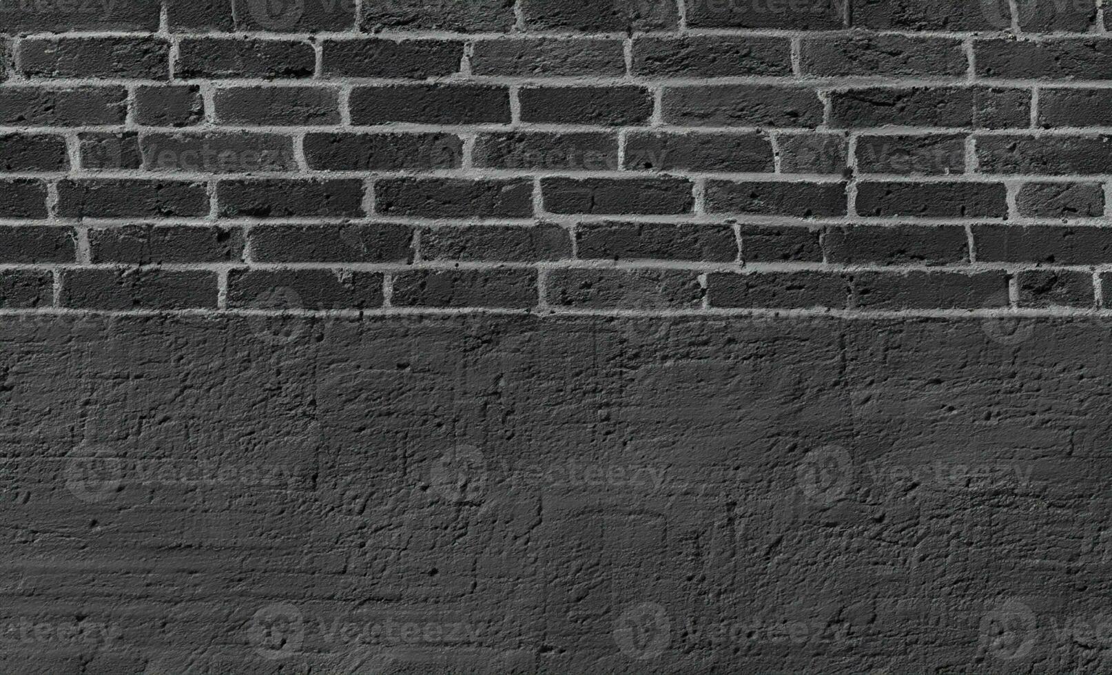 AI generated a black and white photo of a brick wall