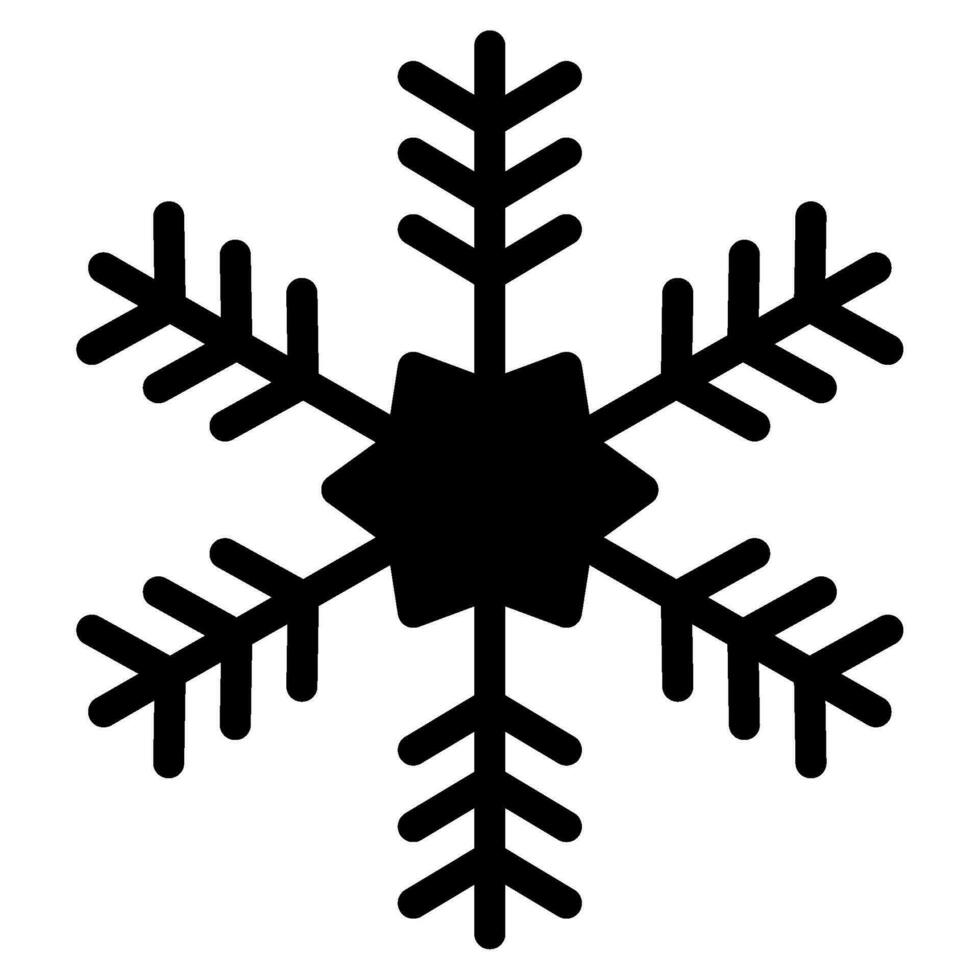 Snowflake Illustration Icons for web, app, infographic, etc vector