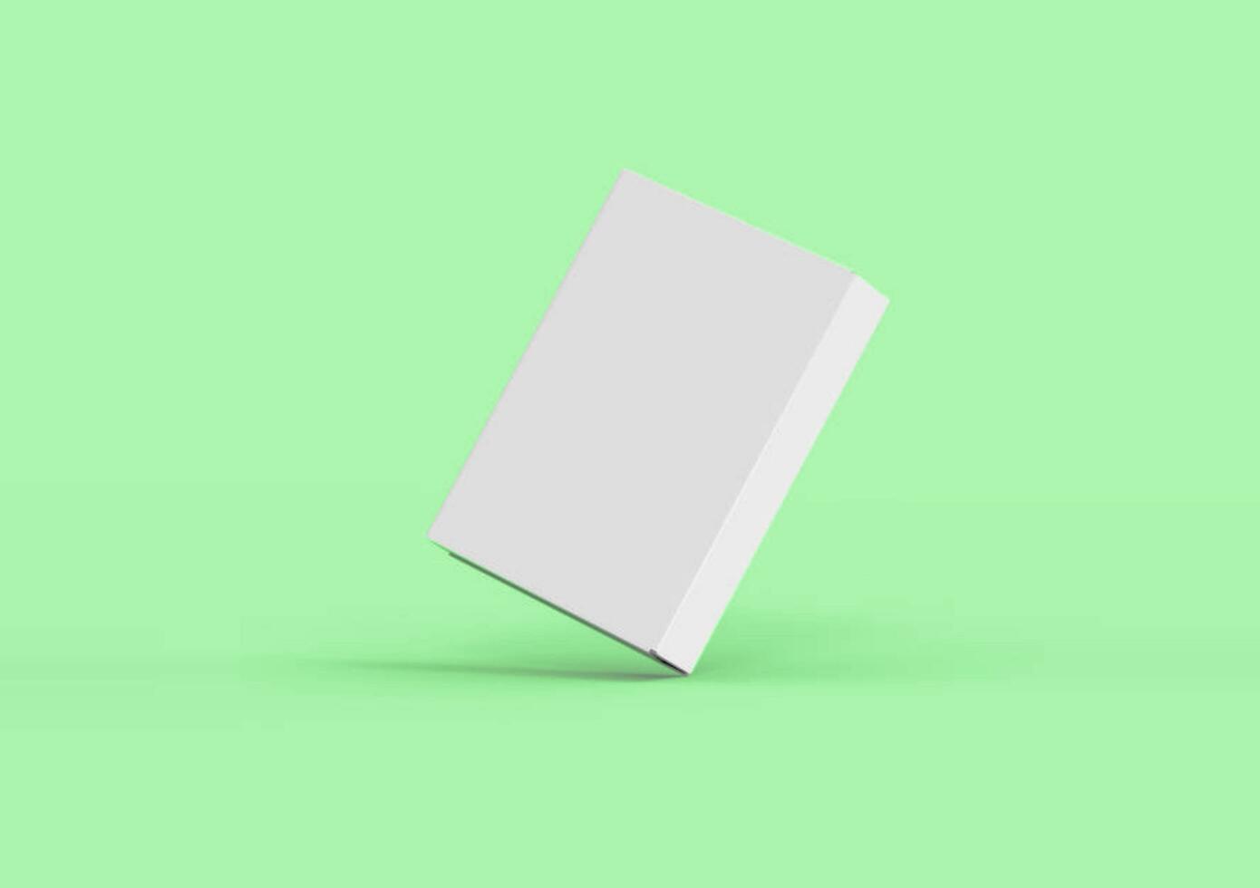 Box Mock Up. Realistic White Package Box. photo