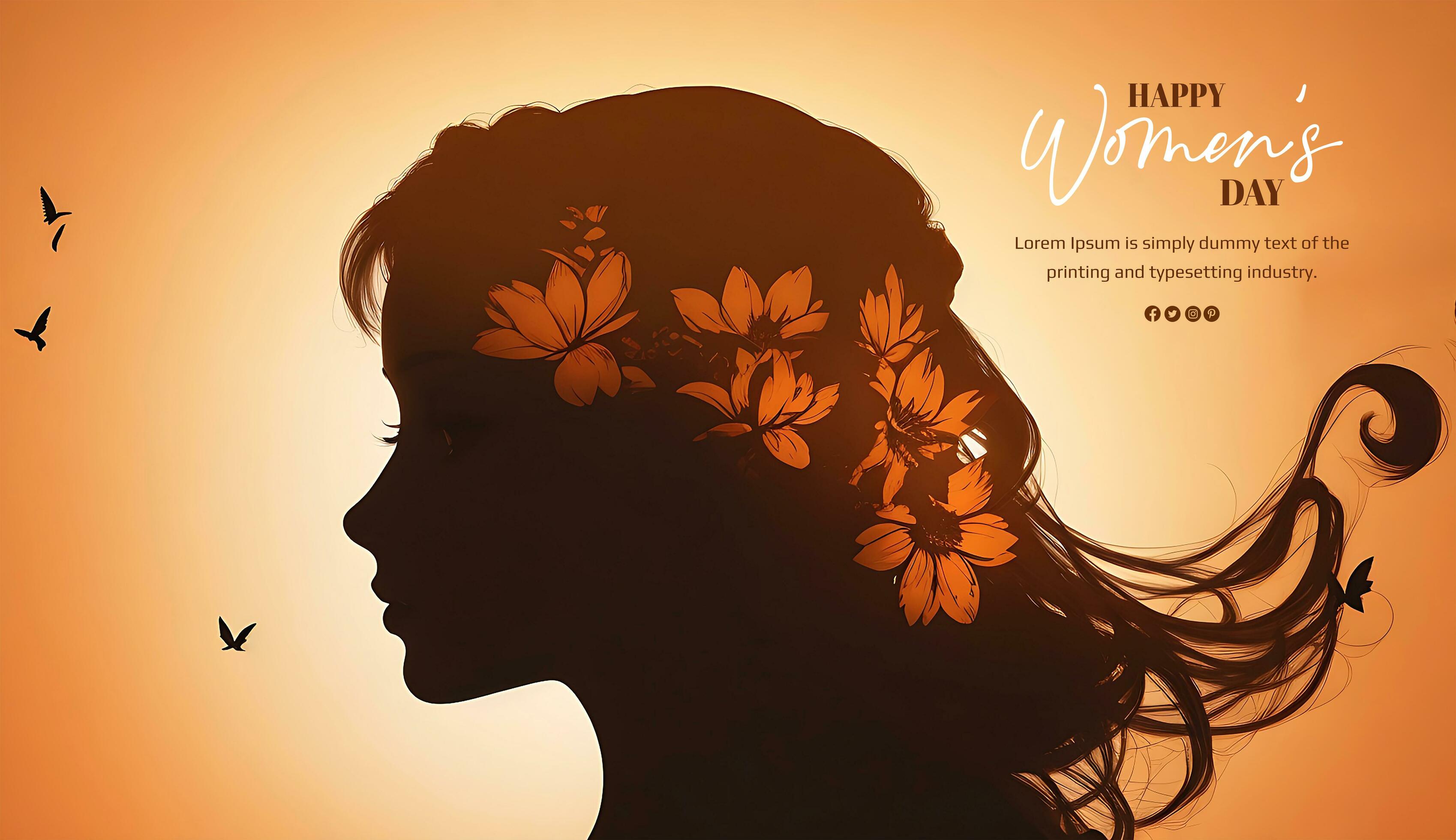 AI generated Happy Women's day special promising love celebration ...