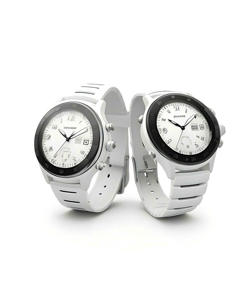 AI generated New Arrival Smartwatch with nice display Fashionable watch photo