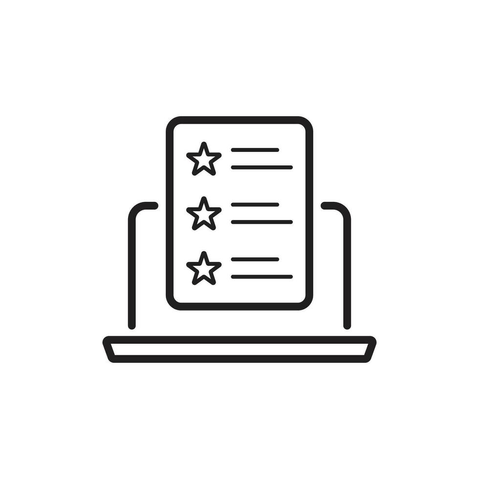 Fill Feedback, review, testimonial, customer thin line icons. Editable stroke. For website marketing design, logo, app, template, ui, etc. Vector illustration modern Designs.