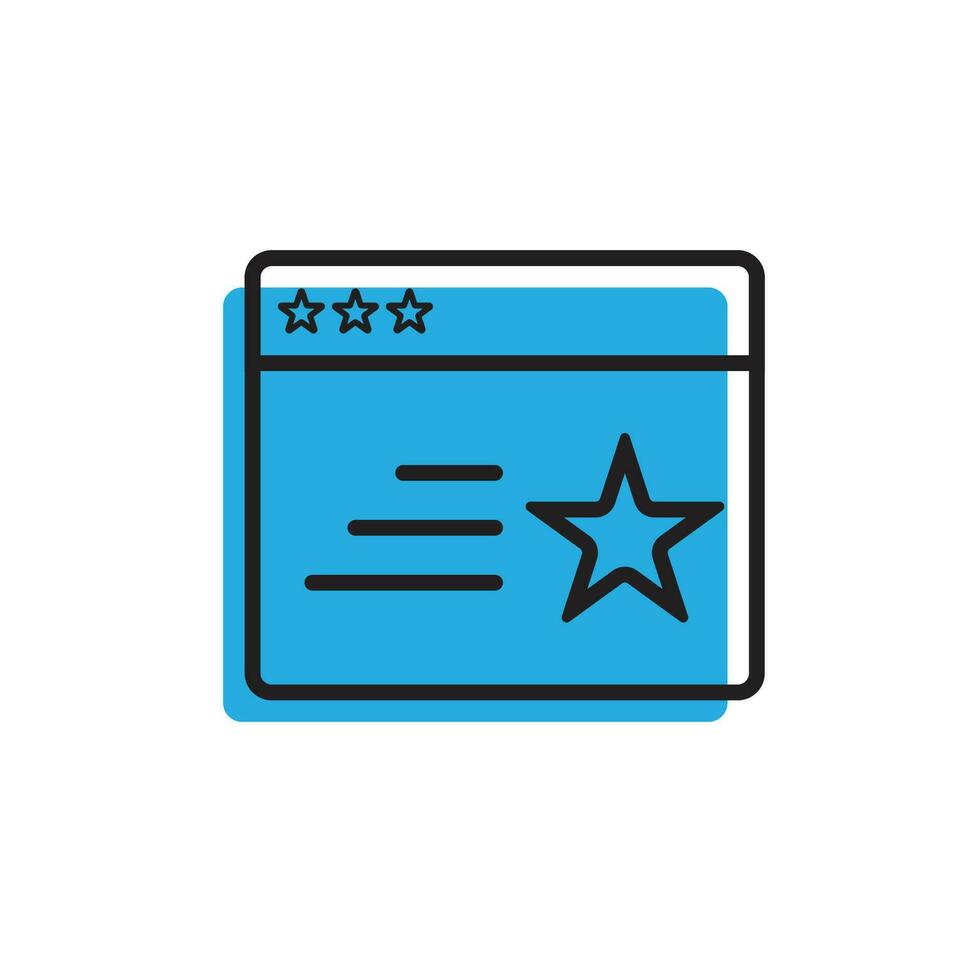Fill Feedback, review, testimonial, customer thin line icons. Editable stroke. For website marketing design, logo, app, template, ui, etc. Vector illustration modern Designs.
