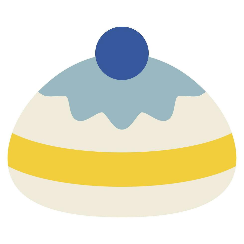 Sufganiyah Illustration Icons For web, app, infographic, etc vector