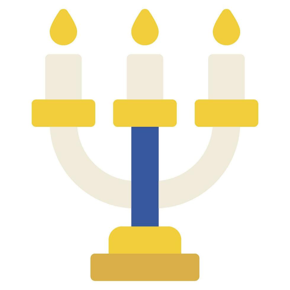 Menorah Illustration Icons For web, app, infographic, etc vector