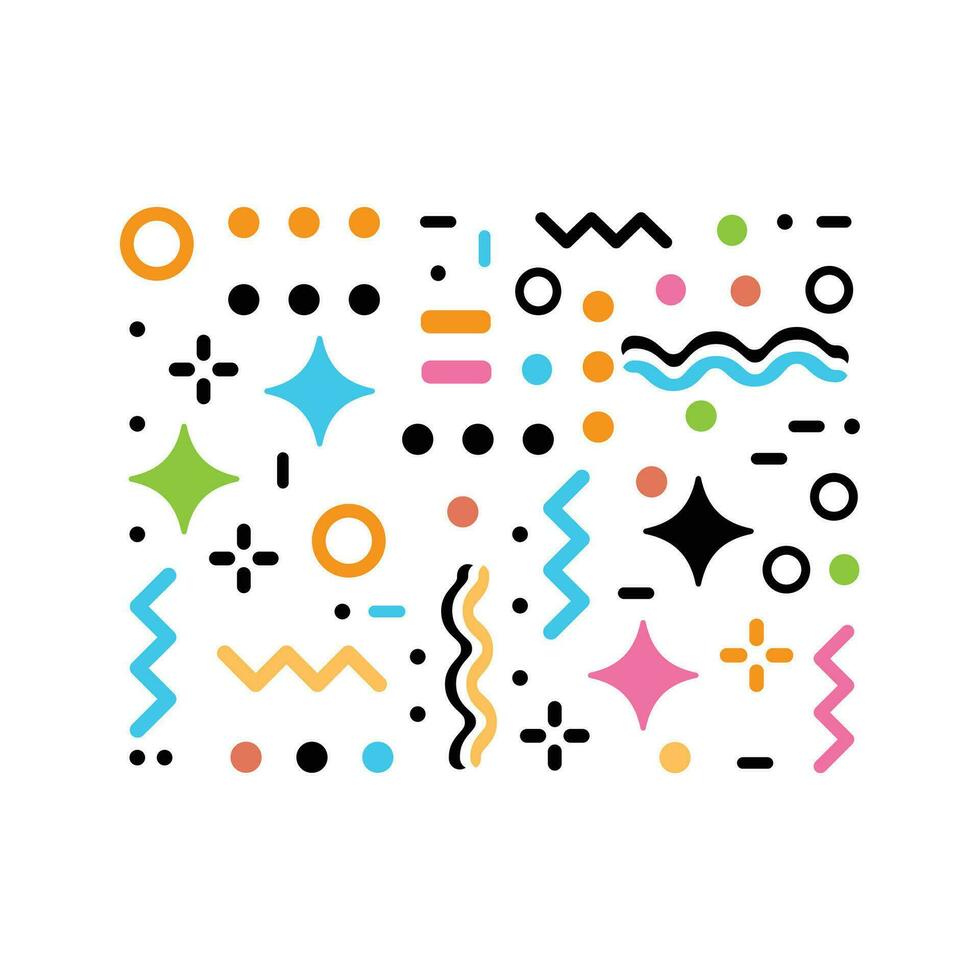 Pattern hipster abstract vector illustration. Form geometric line shapes. Fashion style design concept.