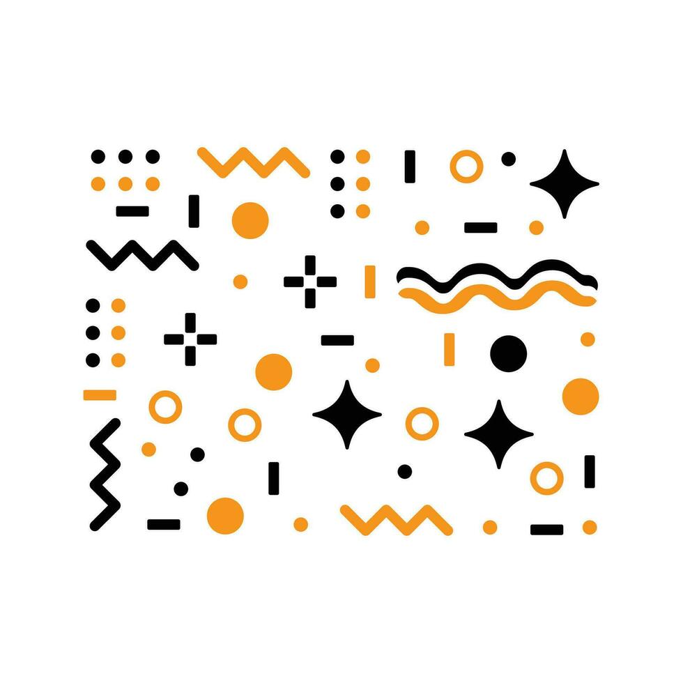 Pattern hipster abstract vector illustration. Form geometric line shapes. Fashion style design concept.