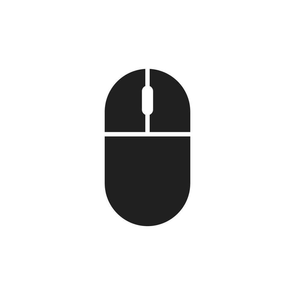 Mouse vector icon, Computer mouse symbol