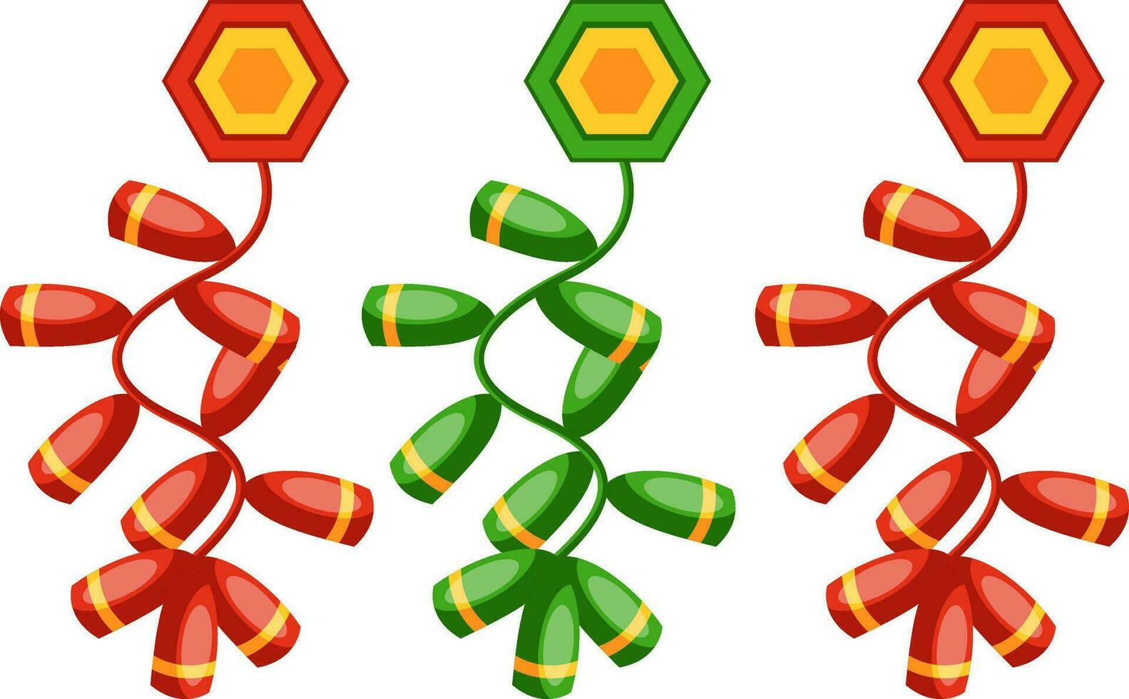 Chinese decoration for New Year vector illustration