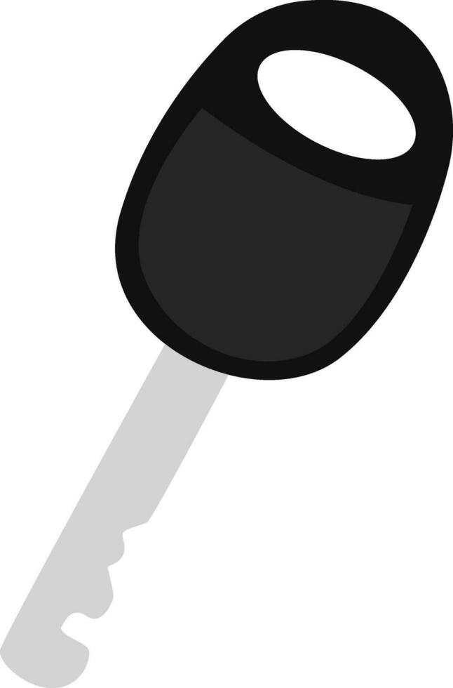 Car key, illustration, vector on white background
