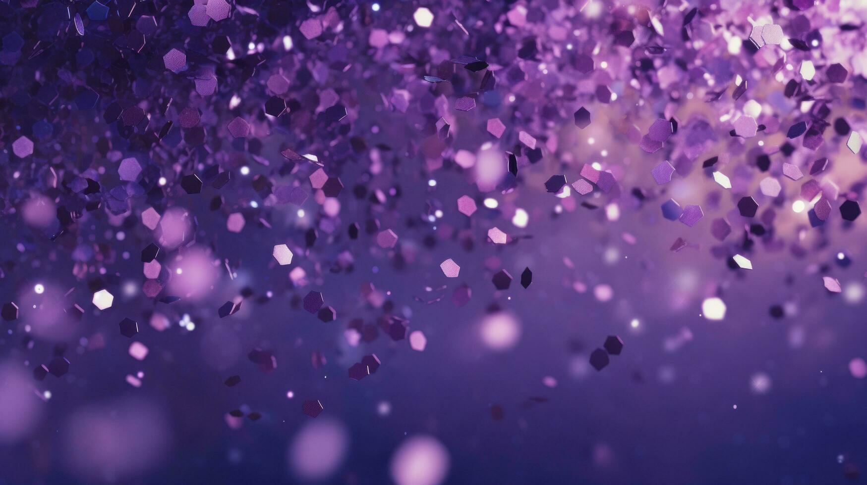 AI generated purple and purple confetti, glitter and confetti 35383927